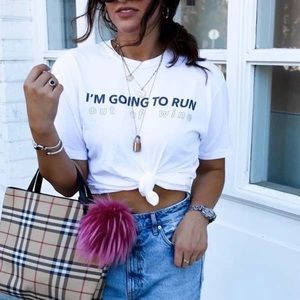 I’m going to run—out of wine T-shirt